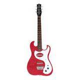 Guitarra Electrica Danelectro D63gtr Dano 63 Color Rojo Sparkle Material Del Diapasón Palo De Rosa Orientación De La Mano Diestro