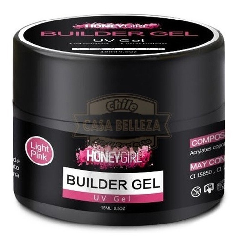 Honeygirl® Builder Uv Gel 15ml Color Blanco