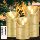 Velas Led De Navidad Sin Llama, Velas Parpadeantes Led ...