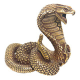 Estatua Decorativa De Serpiente Cobra Del Zodíaco De Cobre