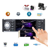 Car Radio 1 Din 4 Pullch Hd Usb / Sd / Fm Bluetooth Estéreo