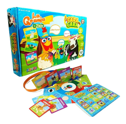 La Granja De Zenon Juego De Mesa Cara A Cara Super Cla Cg07