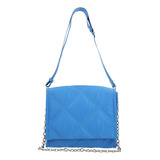 Bolso Azul Acolchonado 867-18