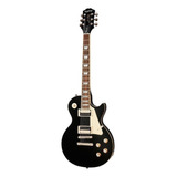 Guitarra Eléctrica EpiPhone Modern Collection Les Paul Classic De Caoba Ebony Brillante Con Diapasón De Laurel Indio