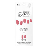 Uñas Adhesivas Glaze Color -mauve Pink
