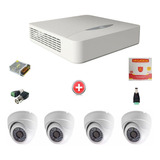 Kit Dvr Jfl Dhd 2204n + 4x Camera Chd 1215p Completo 1 Mega 