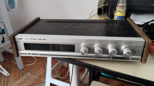 Receiver Antigo Maxon M-504 Fm / Aux /deck  #av