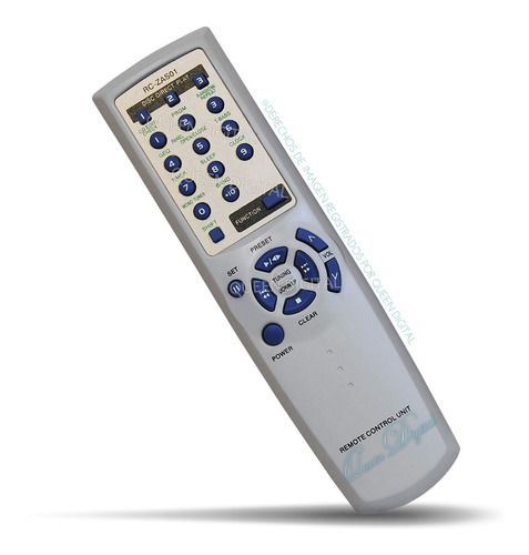 Control Remoto Para Aiwa Minicomponente Audio Rc-zas01 Nsx-s