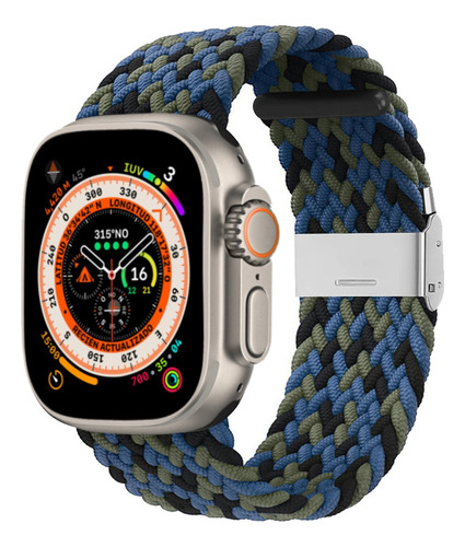 Correa Para Apple Watch Ultra Tela Serie 8/7/6/5/4/3/2/1 Se