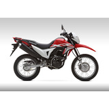 Moto Honda Xr 190l 2024 Rojo