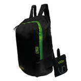 Mochila Morral 14 Litros Ultra Compacta Impermeable Ecology Color Negro Diseño De La Tela Liso