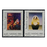 1985 Religión- Navidad - Argentina (serie) Mint