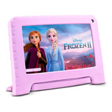 Tablet Frozen Il 64gb 4gb Ram 7 Com Kids Space Android 13 Cor Rosa