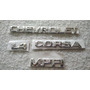 Kit Emblemas Corsa Chevrolet 1.4 Tapa Maleta 4 Piezas Chevrolet Corsa
