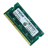 Memoria Ram Memory Para Mac 4gb 1 Crucial Ct4g3s1067m