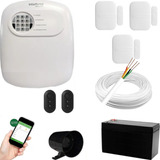 Kit Alarme Residencial Wifi Intelbras 3 Sensores Acesso App