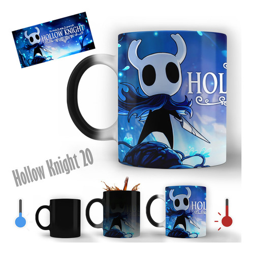 Taza Mágica Modelo Hollow Knight 20 Personalizable