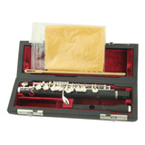 Premium Plateado Llave De C Instrumentos De Flauta Piccolo
