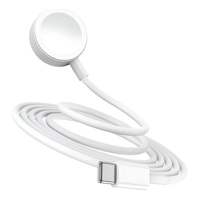 Cargador Para Apple Watch Magnético Cable Usb C Carga Iwatch Color Blanco | MercadoLibre