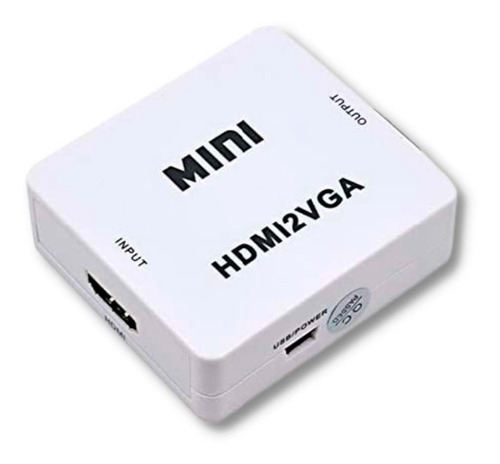 Hdmi2vga Conversor Adaptador Para Chromecast Ps3 Ps4 Xbox