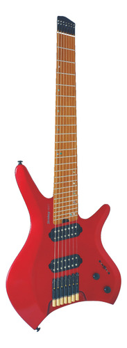 Guitarra Strinberg 7 Cordas Shn7 Next Headless Red Com Bag 