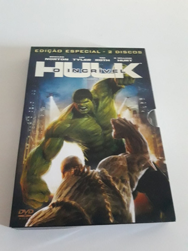 Dvd Duplo O Incrível Hulk - Edward Norton