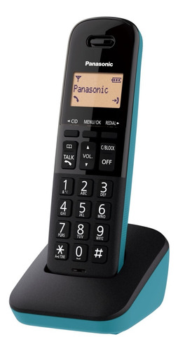 Teléfono Inalámbrico Panasonic Kx-tgb310mec Azul Moder /v