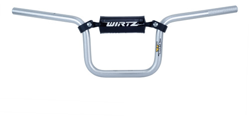 Manubrio Wirtz® X6 22mm Honda Cg Titan 150 Ybr Ax S2 Aluminio