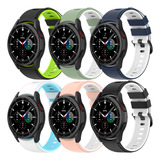 6 Correas 20mm Para Samsung Galaxy Watch 5pro 6 5 4 Classic