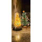 Árvore De Natal Com Girassóis Pinheiro G Luminária Girassol 