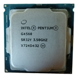 Processador Gamer Intel Pentium G4560 2 Núcleos  3.5ghz 1151