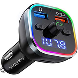 Transmisor Radio Fm Bluetooth Mp3 Usb Cargador Auto Xinmi