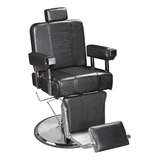 Cadeira De Barbeiro Salão Cabeleireiro Detroit Luxo Premium