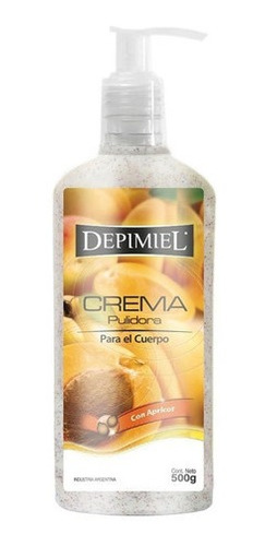 Crema Pulidora Exfoliante Corporal Cuerpo Depimiel X 500gr