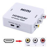 Mini Convertidor De Vídeo Hdmi A Av2 O Rca