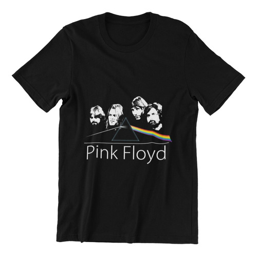 Polera Unisex Pink Floyd Musica Rock Banda Estampado Algodon