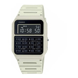 Relógio Casio Unissex Branco Calculadora Ca-53wf-8bdf