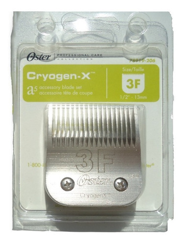 Cuchilla Oster Cryogen-x Numero 3f Para Peladora A5  A6 O Similar