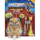 Figura Masters Of The Universe Motu He-man Battle Armor  