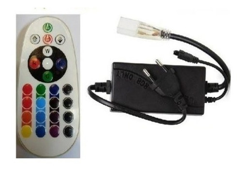 Controle Mangueira De Led Chata 5050 Rgb  4 Pinos