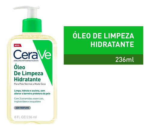 Cerave Oléo De Limpeza 236 Ml