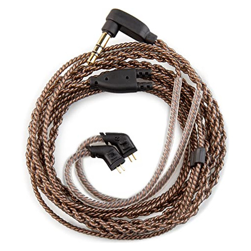 Cable De Audífonos Kz Cca De 2 Pines, 4 Núcleos, Cobre Tre