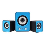 Caixa De Som 2.1 C/ Subwoofer Usb P2 Potente 12w Pc Notebook