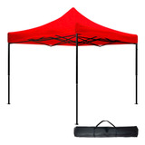 Carpa Toldo Plegable 3x3 Lona Impermeable 600d + Bolsa 