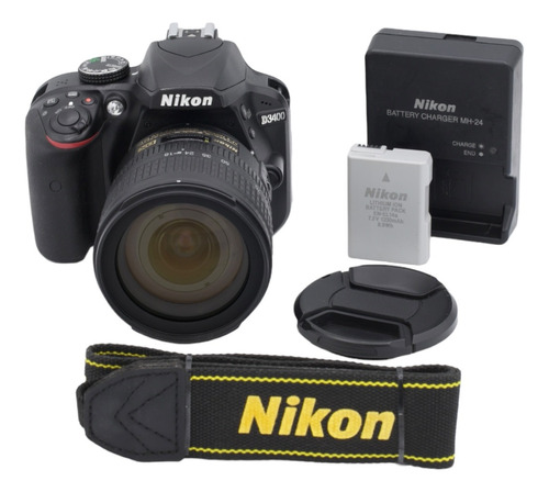 Cámara Digital Réflex Nikon D3400 Lente 18-70mm F/3.5-4.5