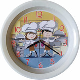 Reloj De Pared Chef Pareja
