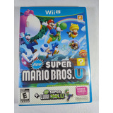 Juego New Super Mario Bros U Nintendo Wii U Usado