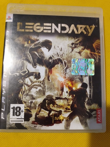 Legendary Ps3 Audio Español Y Subt Español. Físico Impecable