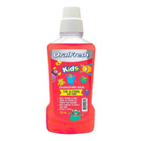 Enjuague Bucal Para Niños Sin Acohol + Fluor Oralfresh 250ml