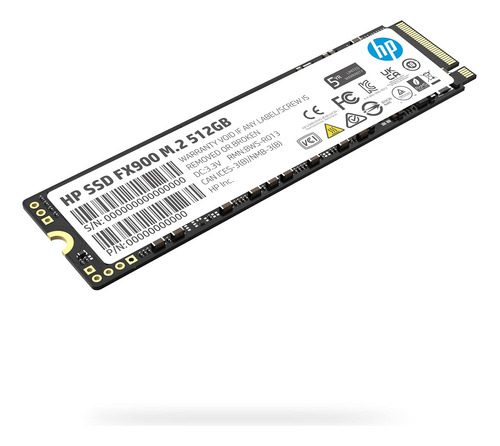 Memoria Hp Fx900 512gb Nvme Gen4 Gaming Pc Ssd 